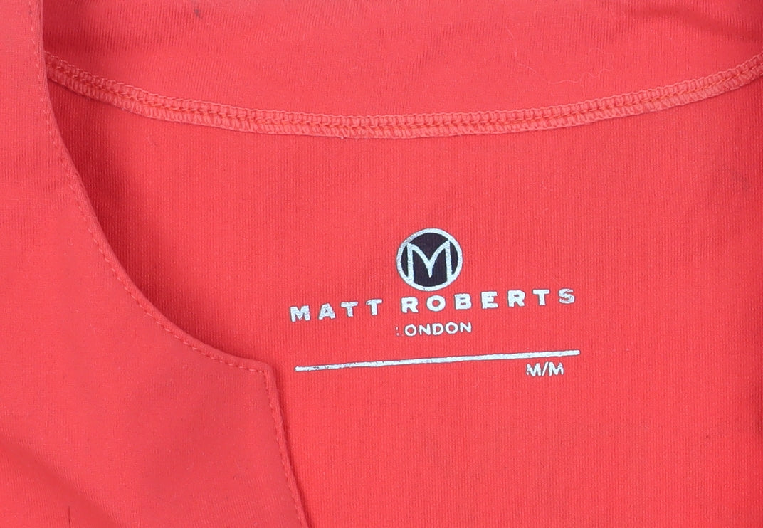Matt Roberts Women's Red Slim Fit T-Shirt - Size M