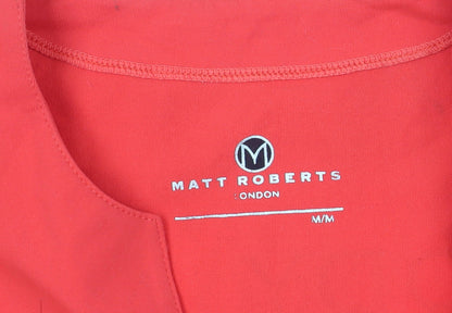 Matt Roberts Women's Red Slim Fit T-Shirt - Size M