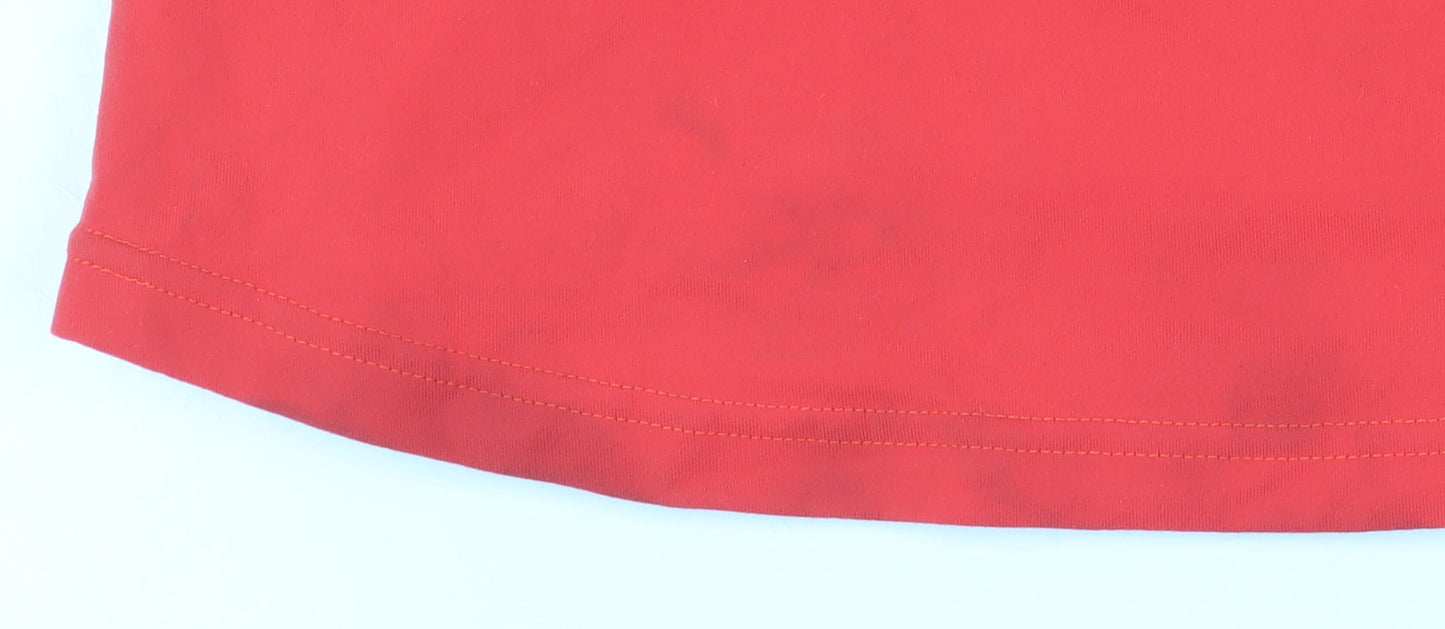 Matt Roberts Women's Red Slim Fit T-Shirt - Size M