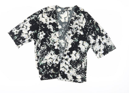 Womens UK Size M Warehouse Multicoloured Kimono Blouse