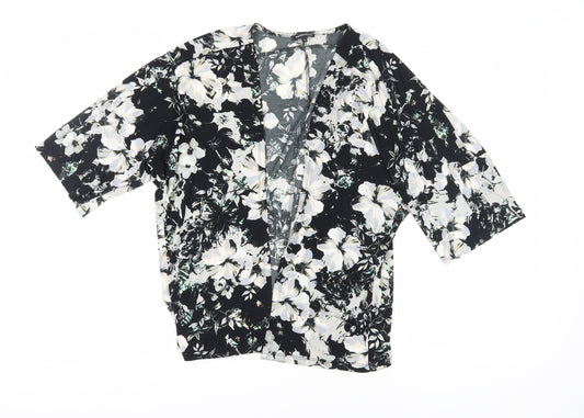 Womens UK Size M Warehouse Multicoloured Kimono Blouse