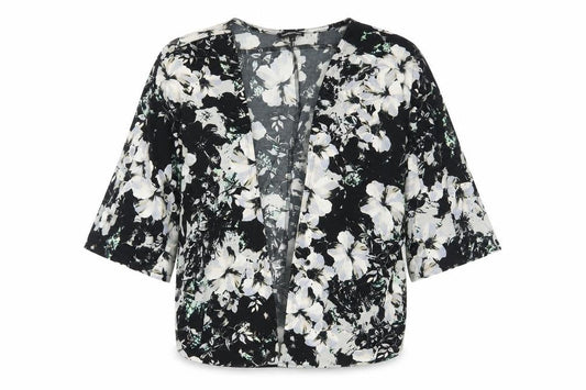 Womens UK Size M Warehouse Multicoloured Kimono Blouse