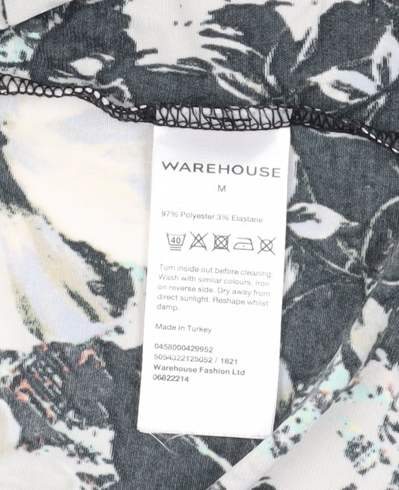 Womens UK Size M Warehouse Multicoloured Kimono Blouse