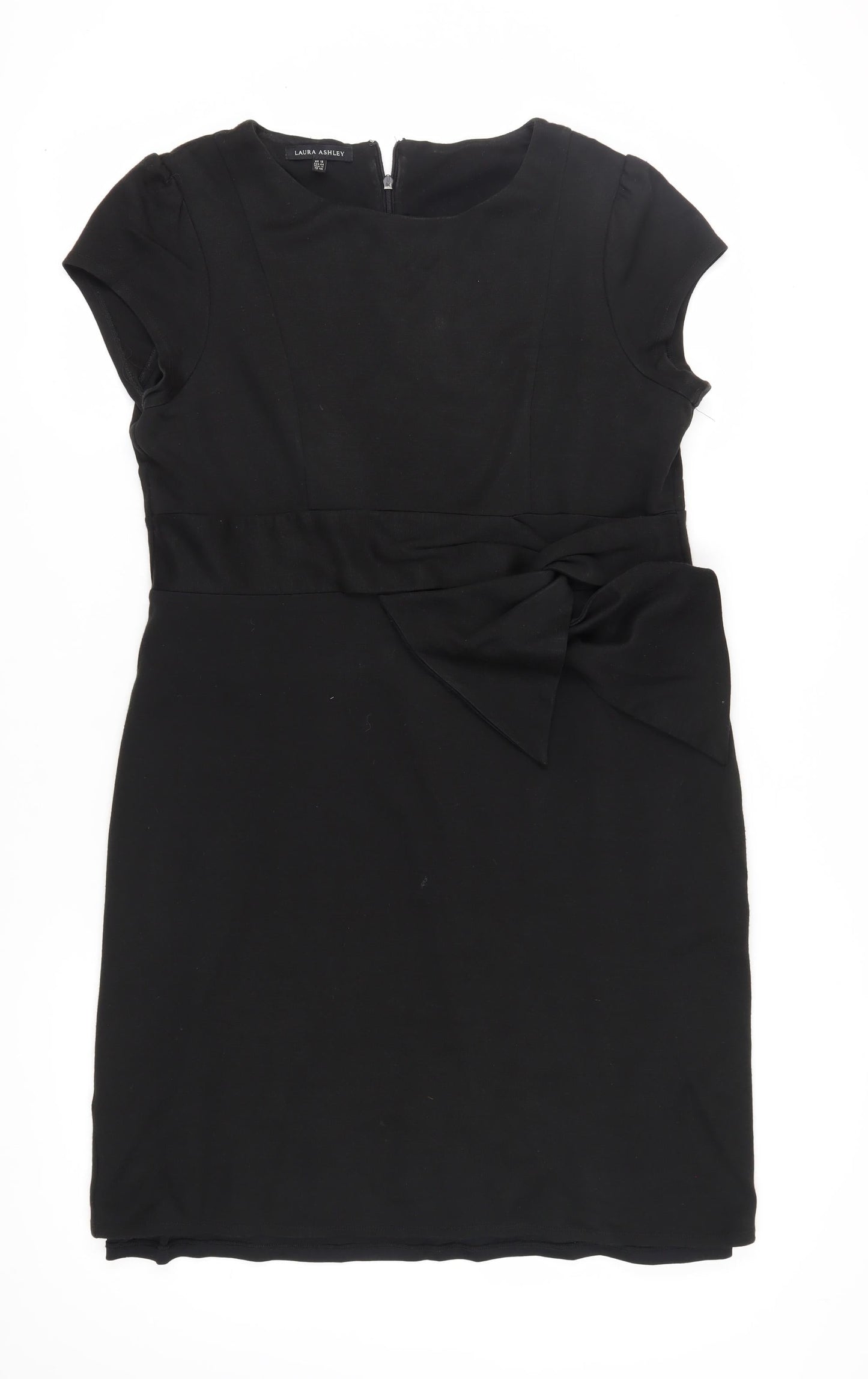 Laura Ashley Women's Black Sheath Dress Size 18