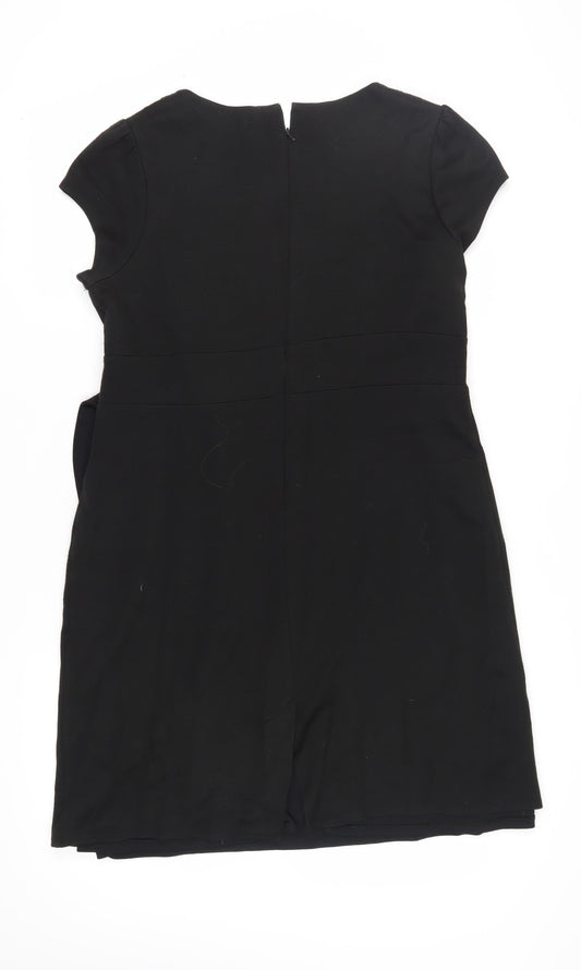 Laura Ashley Women's Black Sheath Dress Size 18