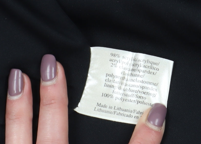 Laura Ashley Women's Black Sheath Dress Size 18