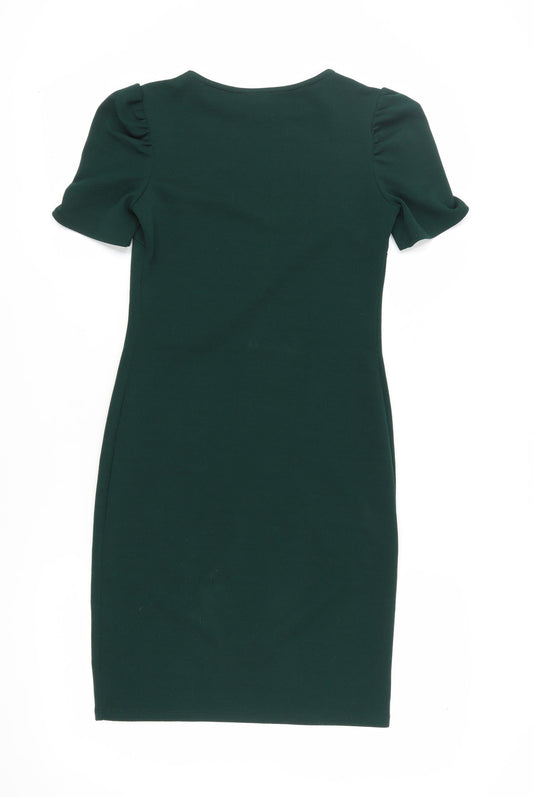 Dorothy Perkins Green Sheath Dress Size 8 Women’s