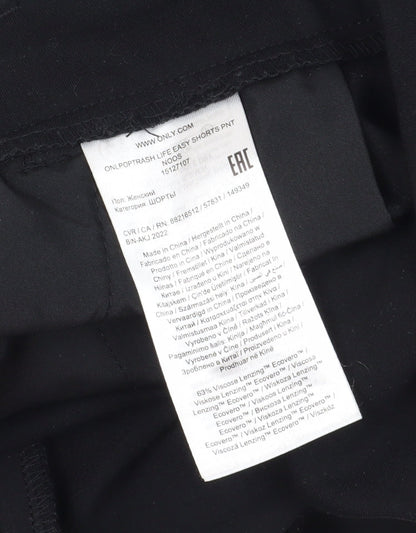 ONLY Women's Black Chino Shorts - Size S