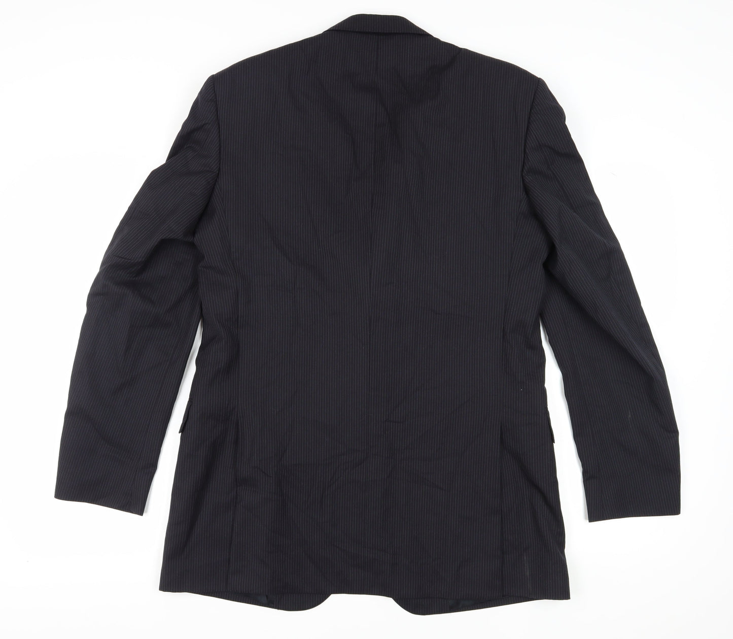 Aquascutum Men's Blazer Blue Size 42L Classic