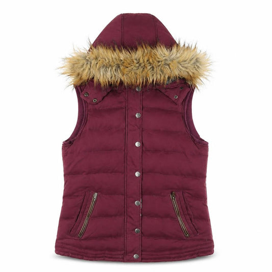 Womens UK Size 12 Fatface Red Puffer Jacket