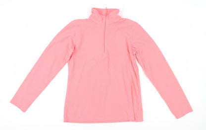 Mountain Warehouse Pink Fleece Pullover Sweatshirt M Women's