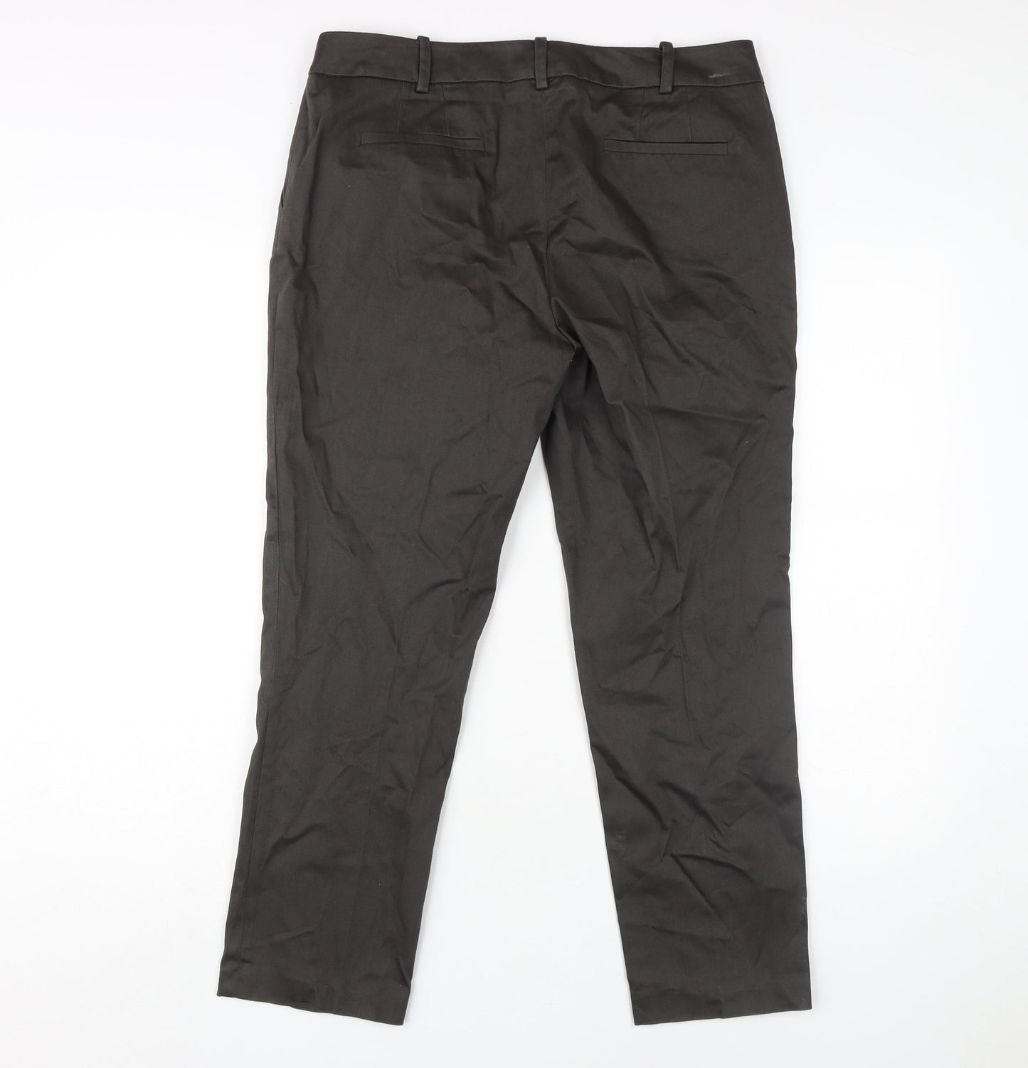 Womens UK Size 12 Planet  Chino Black Trousers