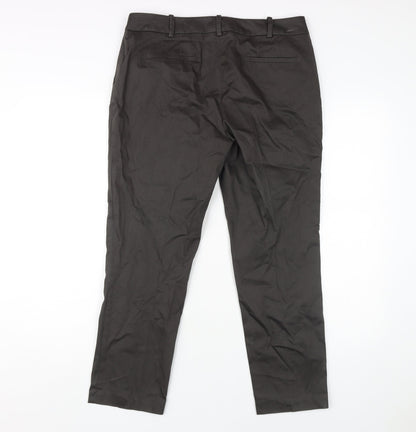Womens UK Size 12 Planet  Chino Black Trousers