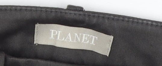 Womens UK Size 12 Planet  Chino Black Trousers