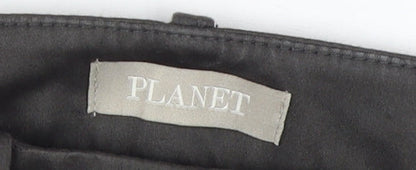 Womens UK Size 12 Planet  Chino Black Trousers
