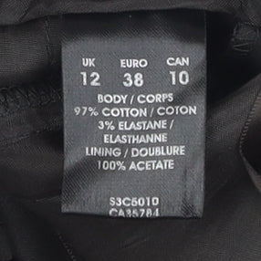Womens UK Size 12 Planet  Chino Black Trousers
