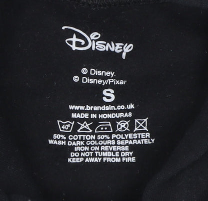Disney Girls Black Olaf Hoodie S Pullover Graphic