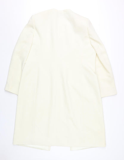 Womens UK Size 16 Windsmoor Ivory Overcoat