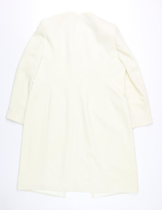 Womens UK Size 16 Windsmoor Ivory Overcoat