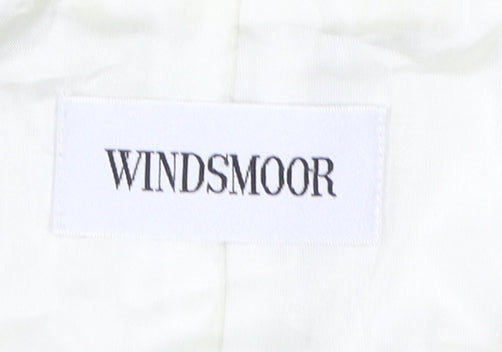 Womens UK Size 16 Windsmoor Ivory Overcoat