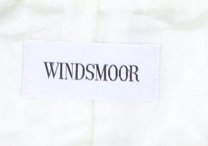 Womens UK Size 16 Windsmoor Ivory Overcoat