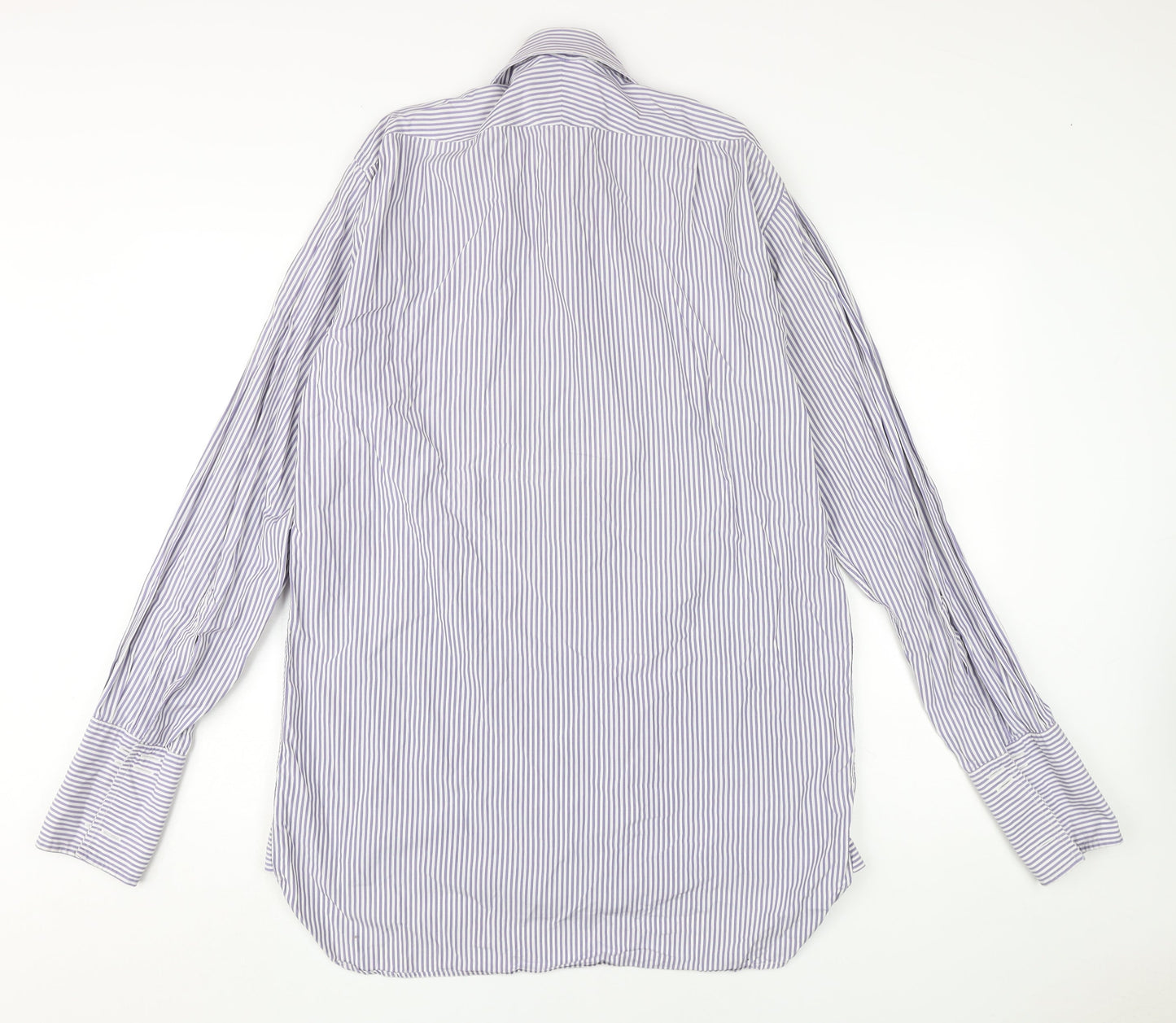 Mens UK Collar Size 15.535 Charles Tyrwhitt Smart Blue  Dress Shirt