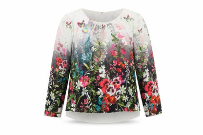 Womens UK Size 8 Wallis Multicoloured Basic Blouse