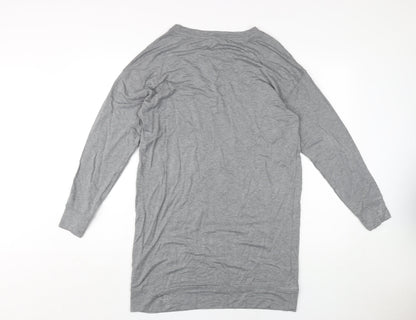 C&C California Women’s Grey Shirt Dress M, Casual Style
