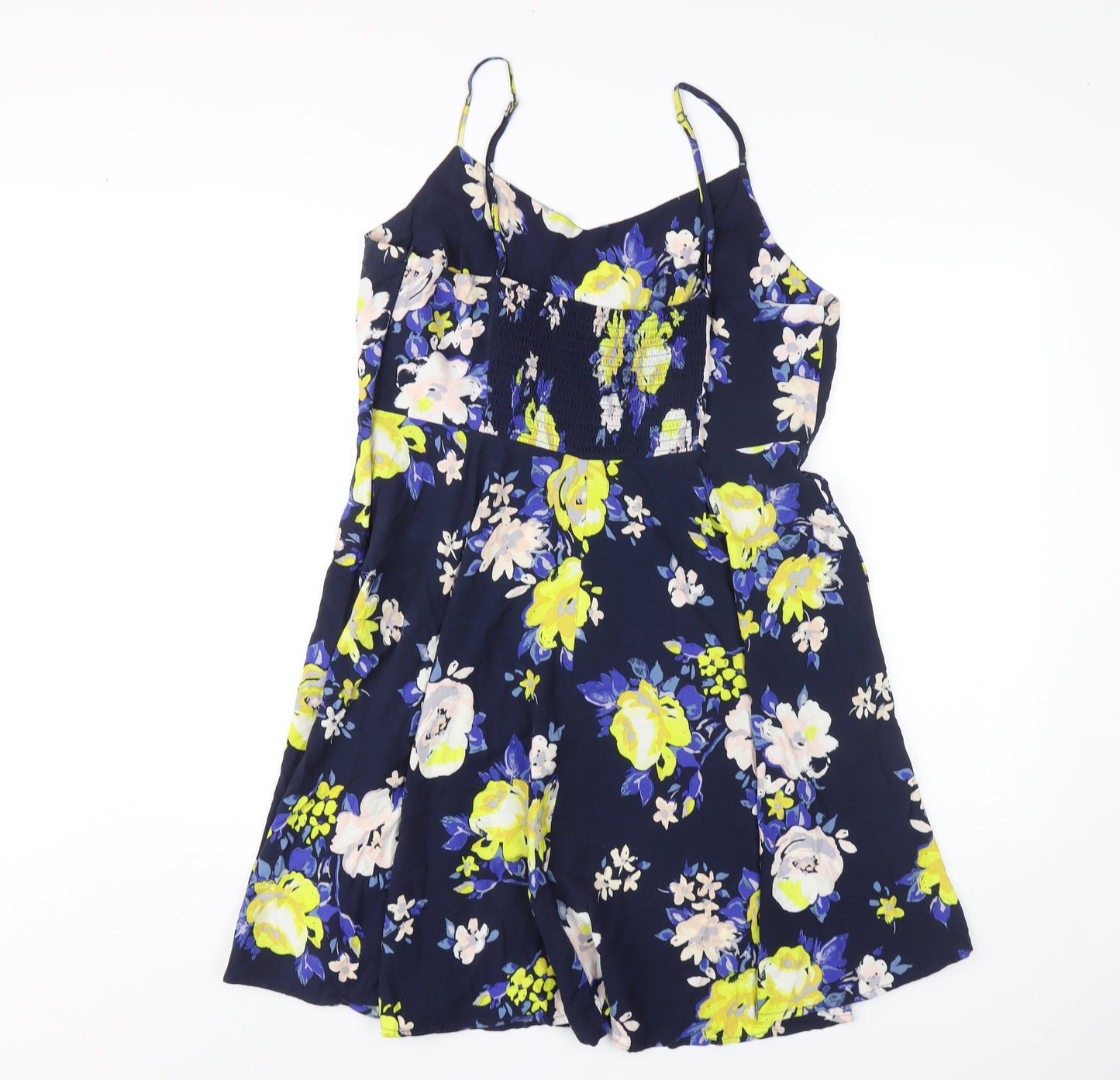 Old Navy Women's Multicoloured XL A-Line Floral Dress