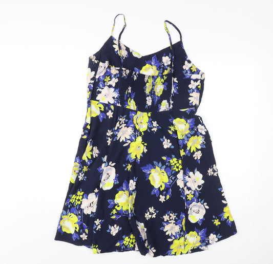Old Navy Women's Multicoloured XL A-Line Floral Dress