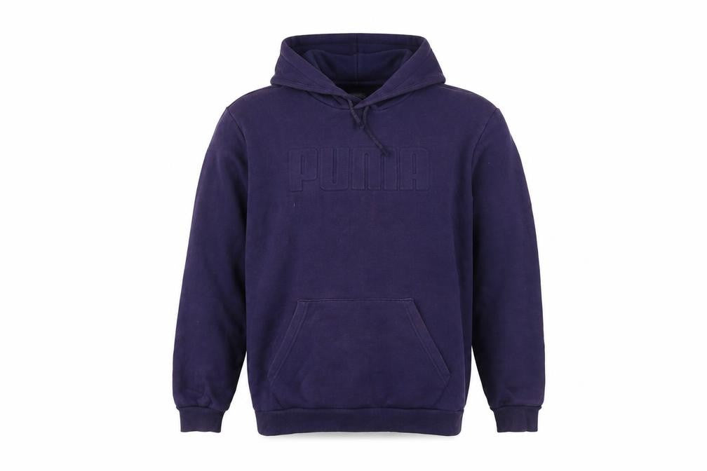 Mens UK Size M PUMA Purple Pullover Hoodie