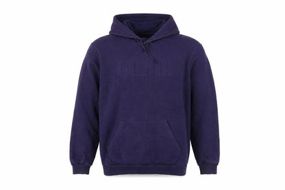 Mens UK Size M PUMA Purple Pullover Hoodie