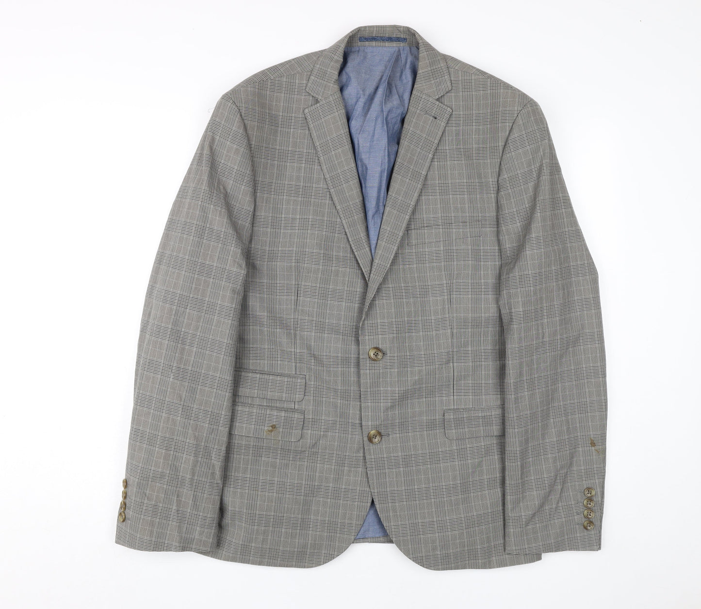 Mens UK Size 42 NEXT Regular Grey Suit Jacket