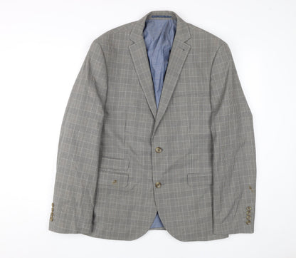 Mens UK Size 42 NEXT Regular Grey Suit Jacket