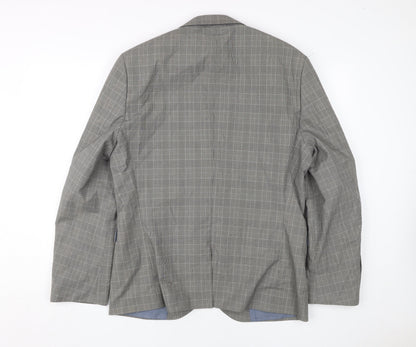 Mens UK Size 42 NEXT Regular Grey Suit Jacket