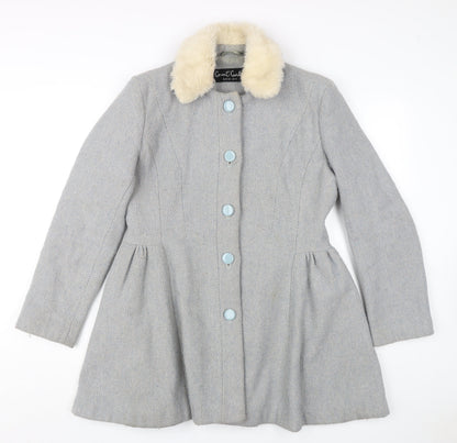 Womens UK Size 14 Covent Garden Grey Overcoat