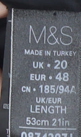 Marks and Spencer Grey Women’s Pencil Skirt Size 20