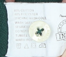 Champion Men's Green Polo Shirt - Medium Size