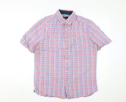 Marks and Spencer Men's Multicoloured Check Shirt M