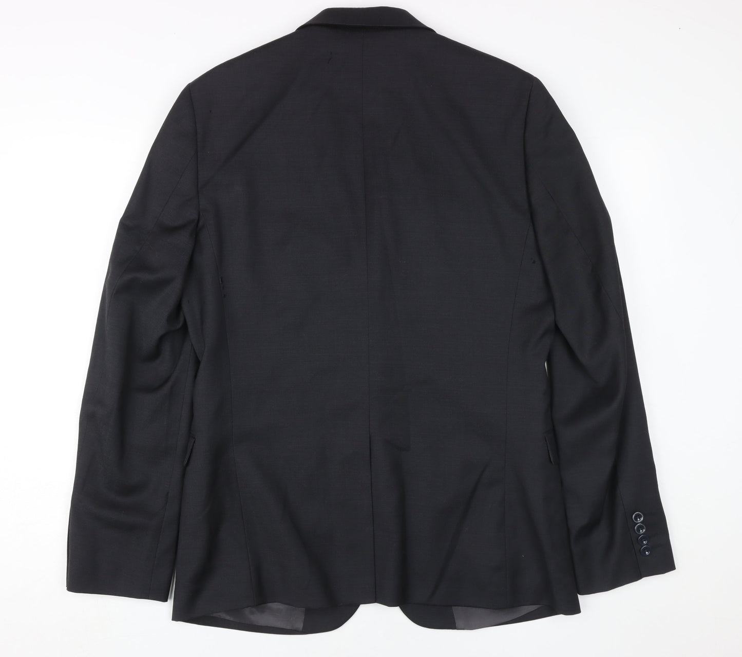 Mens UK Size 40 DKNY Regular Black Suit Jacket
