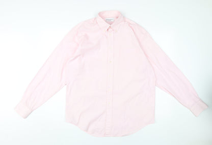 Yves Saint Laurent Men's Pink Dress Shirt Size 39