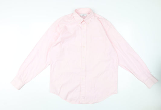 Yves Saint Laurent Men's Pink Dress Shirt Size 39