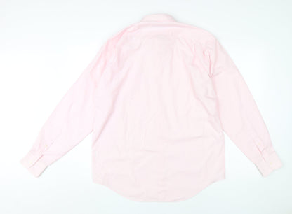 Yves Saint Laurent Men's Pink Dress Shirt Size 39