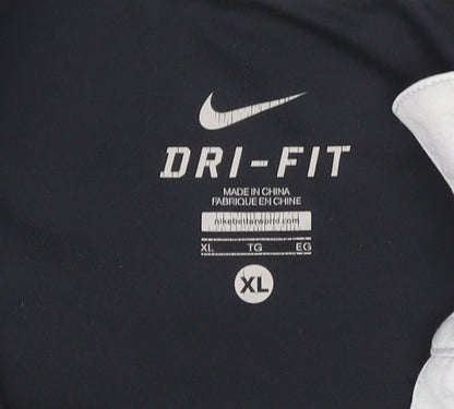 Nike Men's Black XL Polo Shirt, Gym-Ready