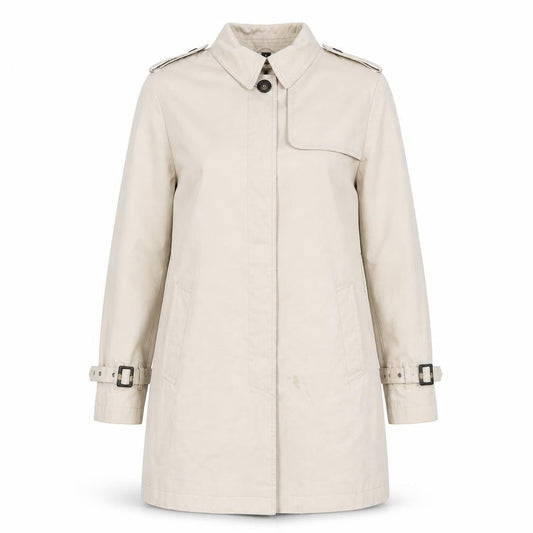 Womens UK Size S Four Seasons London Beige Trench Coat