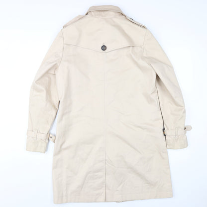 Womens UK Size S Four Seasons London Beige Trench Coat