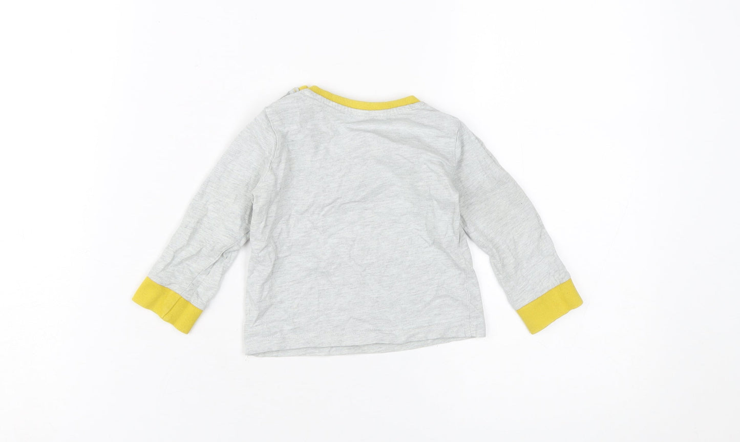 Disney Unisex Baby Grey Tigger T-Shirt, 9-12 Months