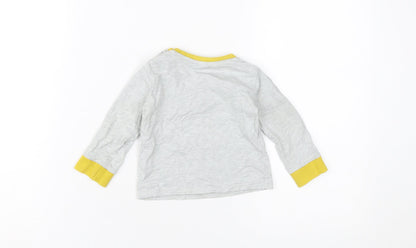 Disney Unisex Baby Grey Tigger T-Shirt, 9-12 Months