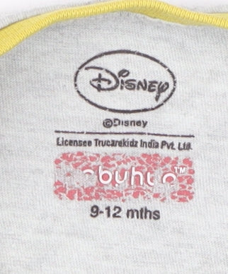 Disney Unisex Baby Grey Tigger T-Shirt, 9-12 Months