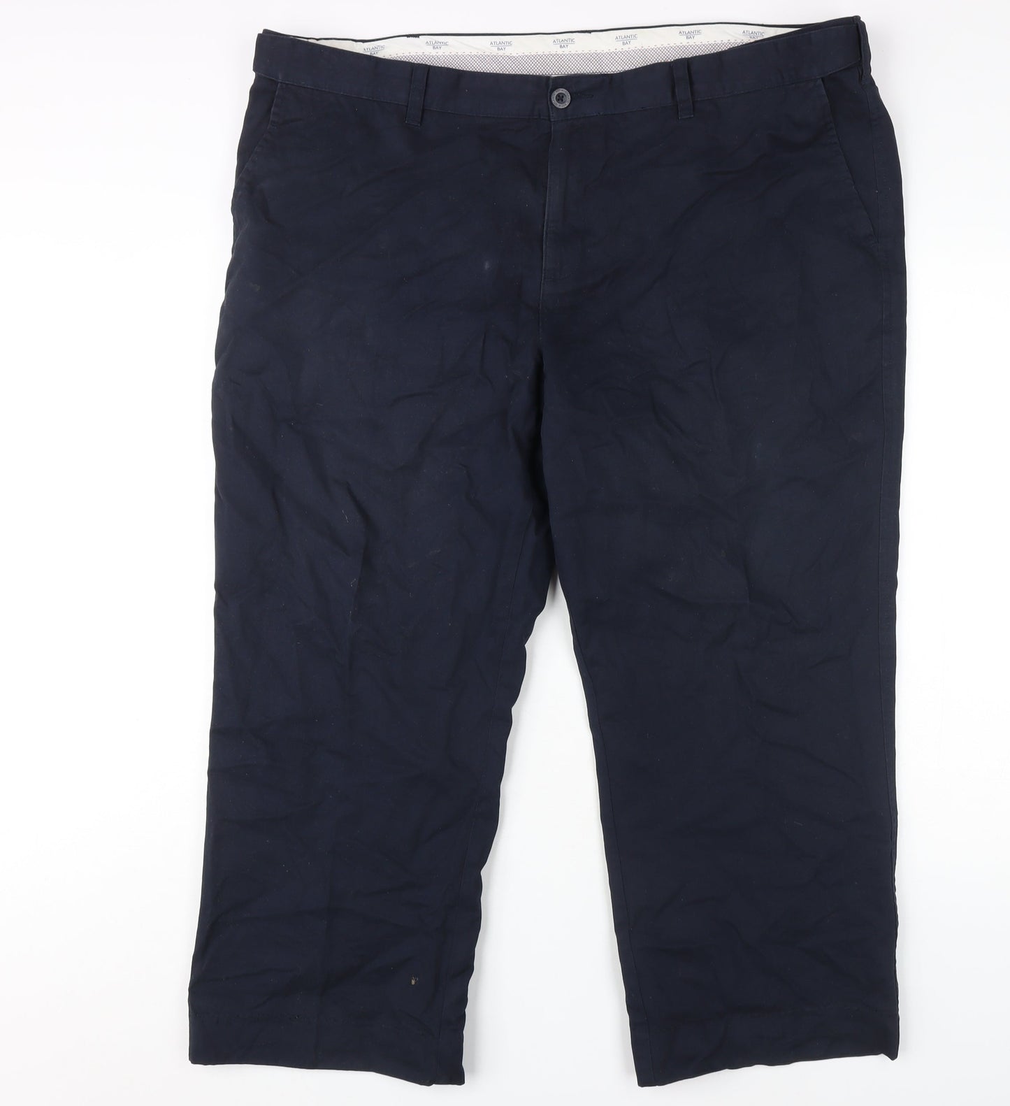 Mens UK Size 44S BHS Regular Fit  Blue Trousers
